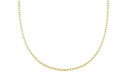 Gold chain necklace by TACORI in the Love Letters collection